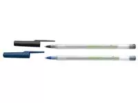 Balpen Bic ecolutions round stic medium zwart