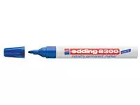 Een Viltstift edding 8300 industrie rond 1.5-3mm blauw koop je bij Totaal Kantoor Goeree