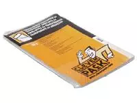 Een Envelop CleverPack akte A4 220x300mm zelfklevend transparant pak à 50 stuks koop je bij EconOffice