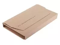 Een Wikkelverpakking CleverPack A4 zelfklevend bruin pak à 25 stuks koop je bij Van Leeuwen Boeken- en kantoorartikelen