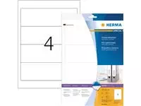 Rugetiket HERMA 5090 smal 38x192mm zelfklevend wit