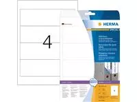 Een Rugetiket HERMA 101600 breed 59x192mm verwijderbaar wit koop je bij Unimark Office B.V.