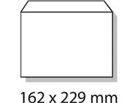Een Envelop Quantore bank C5 162x229mm zelfklevend wit 25stuks koop je bij Kantoorvakhandel van der Heijde