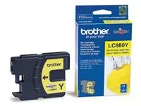 Een Inktcartridge Brother LC-980Y geel koop je bij Van Hoye Kantoor BV