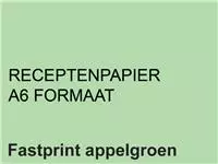 Een Receptpapier Fastprint A6 80gr appelgroen 2000vel koop je bij Van Leeuwen Boeken- en kantoorartikelen