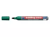 Een Viltstift edding 250 whiteboard rond 1.5-3mm groen koop je bij Van Leeuwen Boeken- en kantoorartikelen