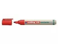 Een Viltstift edding 28 whiteboard Ecoline rond 1.5-3mm rood koop je bij L&N Partners voor Partners B.V.