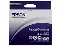 Een Lint Epson S015262 voor LQ-670 nylon zwart koop je bij Alles voor uw kantoor