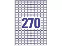 Een Etiket Avery L4730REV 17.8x10mm afneembaar wit 6750stuks koop je bij EconOffice