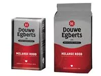 Een Koffie Douwe Egberts snelfiltermaling Melange Rood 500gr koop je bij EconOffice