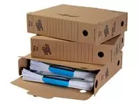 Een Archiefdoos Loeff Filing Box 3003 folio 345x250x80mm karton koop je bij Van Leeuwen Boeken- en kantoorartikelen