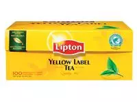 Een Thee Lipton yellow label met envelop 100x1.5gr koop je bij Totaal Kantoor Goeree