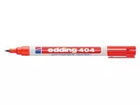 Viltstift edding 404 rond 0.75mm rood