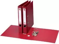 Een Ordner Quantore A4 50mm PP rood koop je bij Van Leeuwen Boeken- en kantoorartikelen