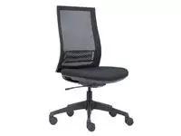 Een Bureaustoel Euroseats Canillo netgespannen rug zwart koop je bij EconOffice