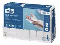 Een Handdoek Tork H2 multifold Premium kwaliteit 2 laags wit 100288 koop je bij Van Leeuwen Boeken- en kantoorartikelen