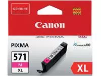Een Inktcartridge Canon CLI-571XL rood koop je bij Van Hoye Kantoor BV