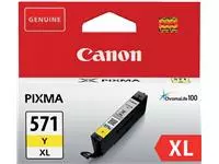 Een Inktcartridge Canon CLI-571XL geel koop je bij Van Hoye Kantoor BV