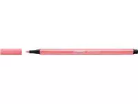 Viltstift STABILO Pen 68/040 medium neon rood