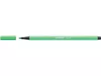 Een Viltstift STABILO Pen 68/16 medium licht smaragdgroen koop je bij NiceSupplies.nl