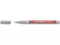 Een Viltstift edding 751 lakmarker rond 1-2mm zilver koop je bij EconOffice