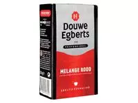 Een Koffie Douwe Egberts snelfiltermaling Melange Rood 250gr koop je bij Van Leeuwen Boeken- en kantoorartikelen