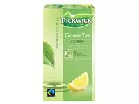 Een Thee Pickwick Fair Trade green lemon 25x1.5gr koop je bij Van Leeuwen Boeken- en kantoorartikelen