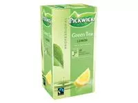 Een Thee Pickwick Fair Trade green lemon 25x1.5gr koop je bij Van Leeuwen Boeken- en kantoorartikelen