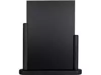 Een Krijtbord Securit 17x16x5cm zwart hout koop je bij Van Leeuwen Boeken- en kantoorartikelen