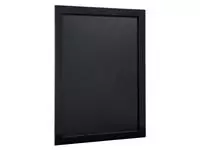 Een Krijtbord Securit wand 30x40cm zwart hout koop je bij EconOffice