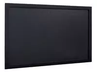 Een Krijtbord Securit wand 40x60cm zwart hout koop je bij KantoorProfi België BV