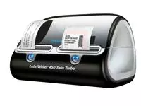 Een Labelprinter Dymo LabelWriter 450 Twin Turbo desktop zwart koop je bij L&N Partners voor Partners B.V.