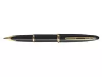 Een Vulpen Waterman Carene Sea black lacquer GT medium koop je bij EconOffice