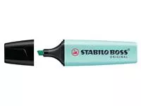 Een Markeerstift STABILO BOSS Original 70/113 pastel turquoise koop je bij EconOffice