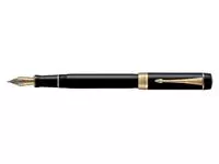 Een Vulpen Parker Duofold Classic black 18k GT medium koop je bij QuickOffice BV