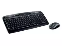 Een Toetsenbord Logitech MK330 Qwerty +muis zwart koop je bij Goedkope Kantoorbenodigdheden