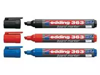 Een Viltstift edding 363 whiteboard schuin 1-5mm blauw koop je bij KantoorProfi België BV