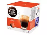 Een Koffiecups Dolce Gusto Lungo 16 stuks koop je bij Kantoorvakhandel van der Heijde