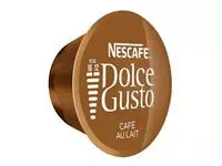 Een Koffiecups Dolce Gusto Cafe au Lait 16 stuks koop je bij Van Leeuwen Boeken- en kantoorartikelen