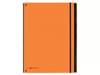 Een Sorteermap Pagna Trend A4 7 tabs oranje koop je bij Van Leeuwen Boeken- en kantoorartikelen