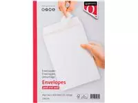Een Envelop Quantore akte C5 162x229mm zelfklevend wit 25stuks koop je bij Van Leeuwen Boeken- en kantoorartikelen