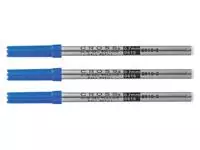 Rollerpenvulling Cross classic century en Click blauw 0.7mm