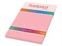 Een Kopieerpapier Fastprint A4 120gr lichtroze 100vel koop je bij Alles voor uw kantoor