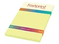 Een Kopieerpapier Fastprint A4 120gr kanariegeel 100vel koop je bij EconOffice