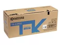 Een Toner Kyocera TK-5280C blauw koop je bij Totaal Kantoor Goeree