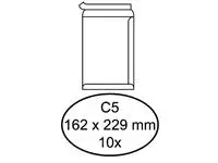 Een Envelop Quantore akte C5 162x229mm zelfklevend wit 10stuks koop je bij Kantoorvakhandel van der Heijde
