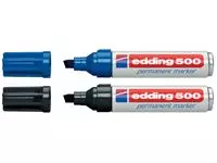 Een Viltstift edding 500 schuin 2-7mm assorti doos à 10 stuks koop je bij Klik Office BV