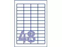 Een Etiket Avery L4778-20 45.7x21.2mm polyester wit 960stuks koop je bij L&N Partners voor Partners B.V.