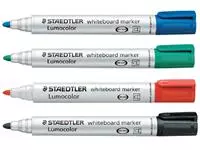 Een Viltstift Staedtler Lumocolor 351 whiteboard rond blauw 2mm koop je bij EconOffice