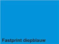 Een Kopieerpapier Fastprint A4 120gr diepblauw 100vel koop je bij Van Leeuwen Boeken- en kantoorartikelen